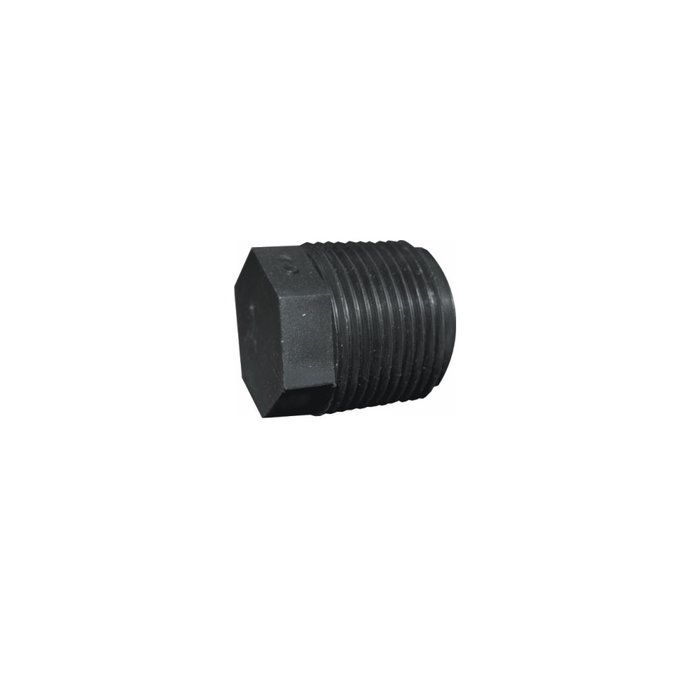 NYLON MALE PLUG THREADED 1/2"