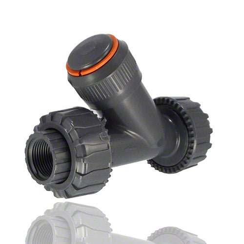 PVC SEDIMENT STRAINER FEMALE THREADED 1"