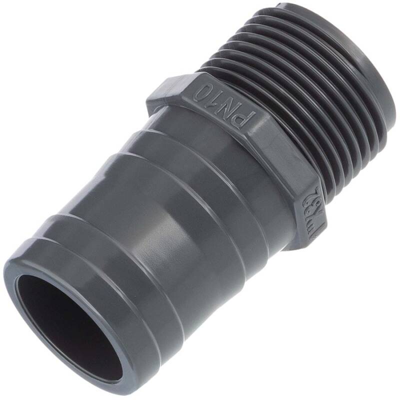 PVC HOSE ADAPTOR MALE 25MMx3/4"