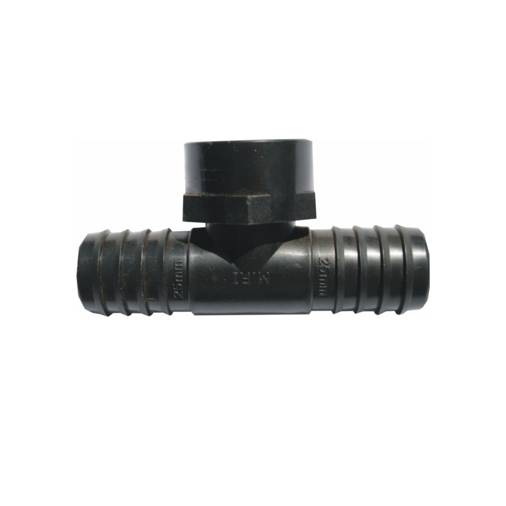 NYLON FEMALE COMBINATION REDUCING TEE 50MMx32MM