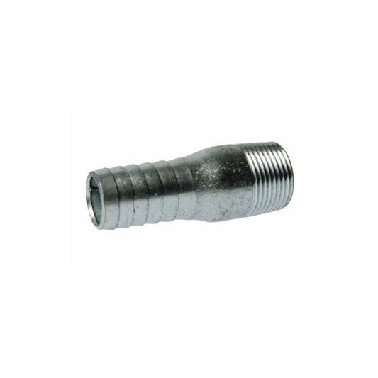 GALVANISED SWAGE NIPPLE ADAPTOR 15MM