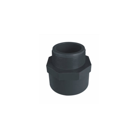PVC PLAIN-MALE ADAPTOR 110MMx125MMx3"