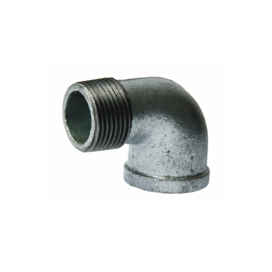 GALVANISED MALE/FEM ELBOW 90DEG 25MM