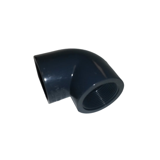 PVC PLAIN-FEMALE ELBOW 90DEG 25MMx3/4"