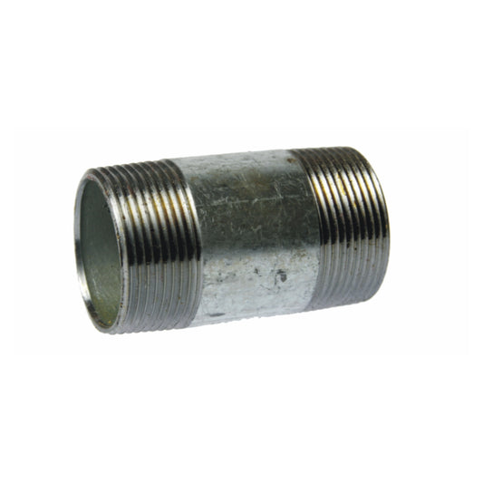 GALVANISED BARREL NIPPLE 15MM