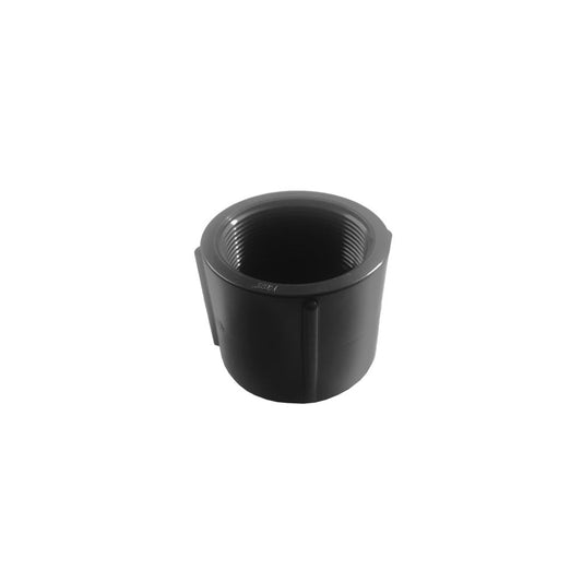 PVC FEMALE END CAP 1 1/4"