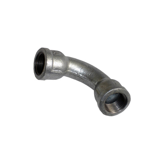 GALVANISED FEMALE BEND 15MM