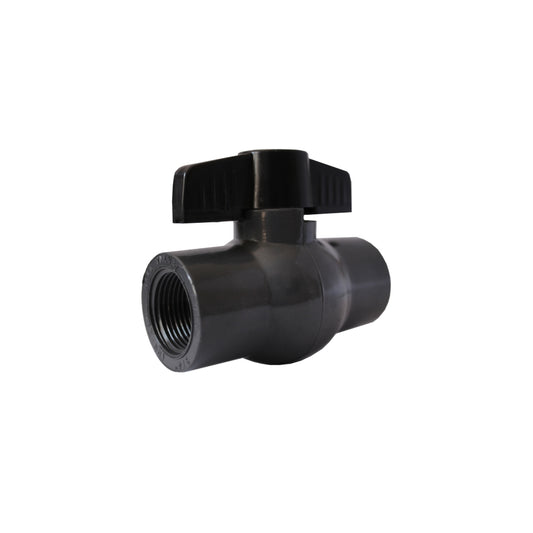 PVC BALL VALVE THREADED 3/4"